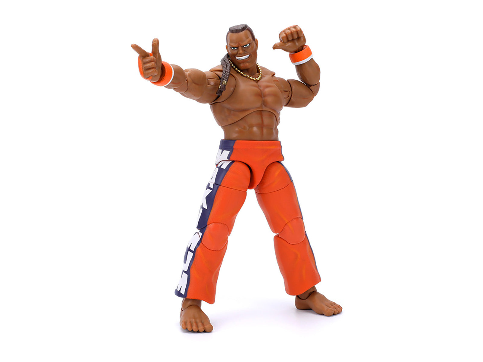Dee Jay 6" Moveable Figure with Accessories and Alternate Head and Hands "Ultra Street Fighter II: The Final Challengers" (2017) Video Game Model by Jada - image 4