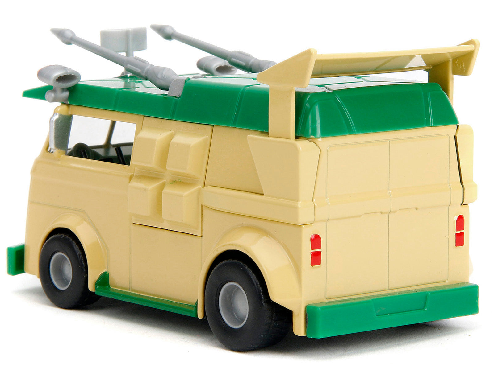 Party Wagon Green and Beige "Teenage Mutant Ninja Turtles" "Hollywood Rides" Series Diecast Model Car by Jada - image 5