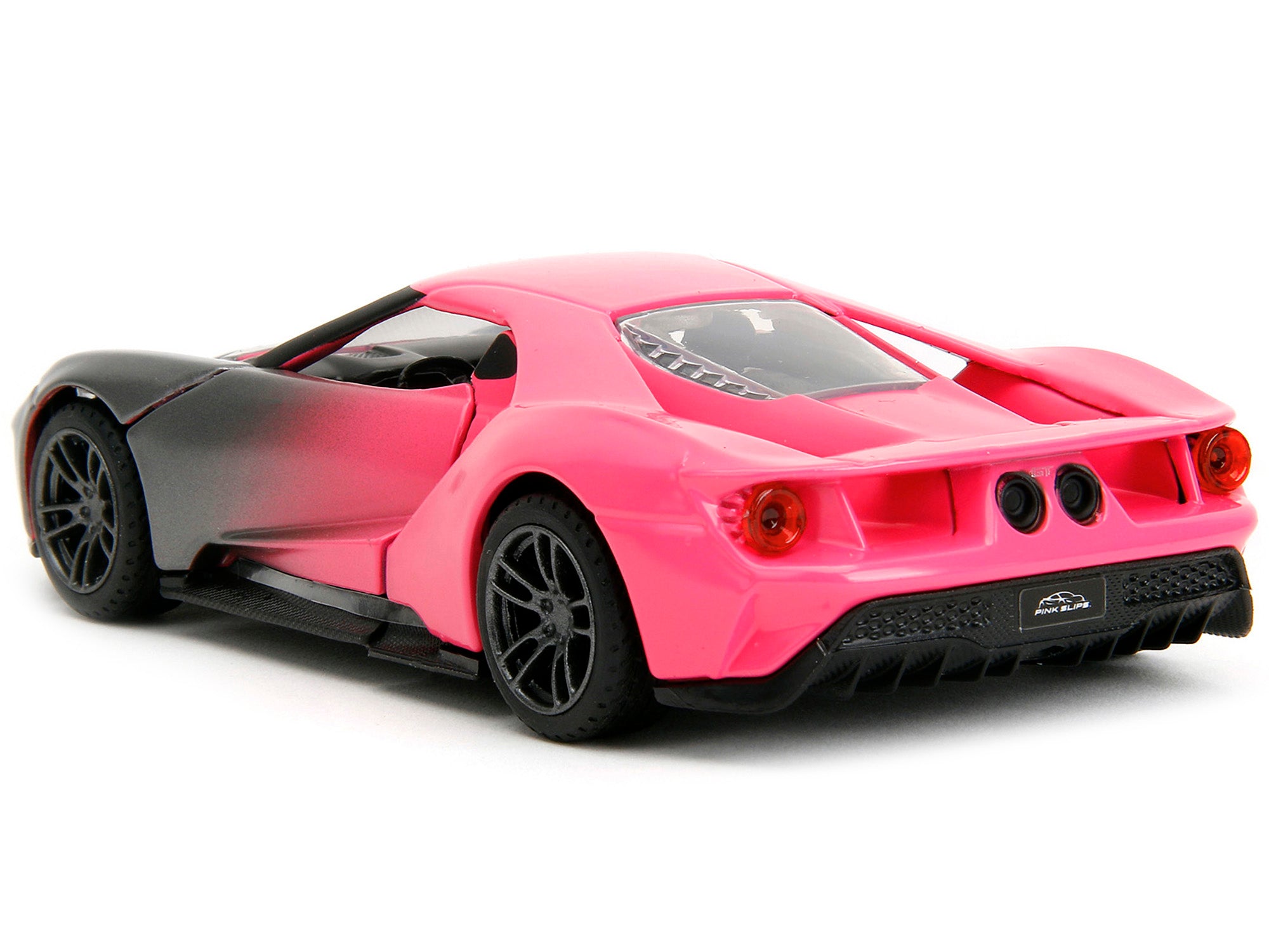 2017 Ford GT Gray Metallic and Pink Gradient "Pink Slips" Series 1/32 Diecast Model Car by Jada - image 5