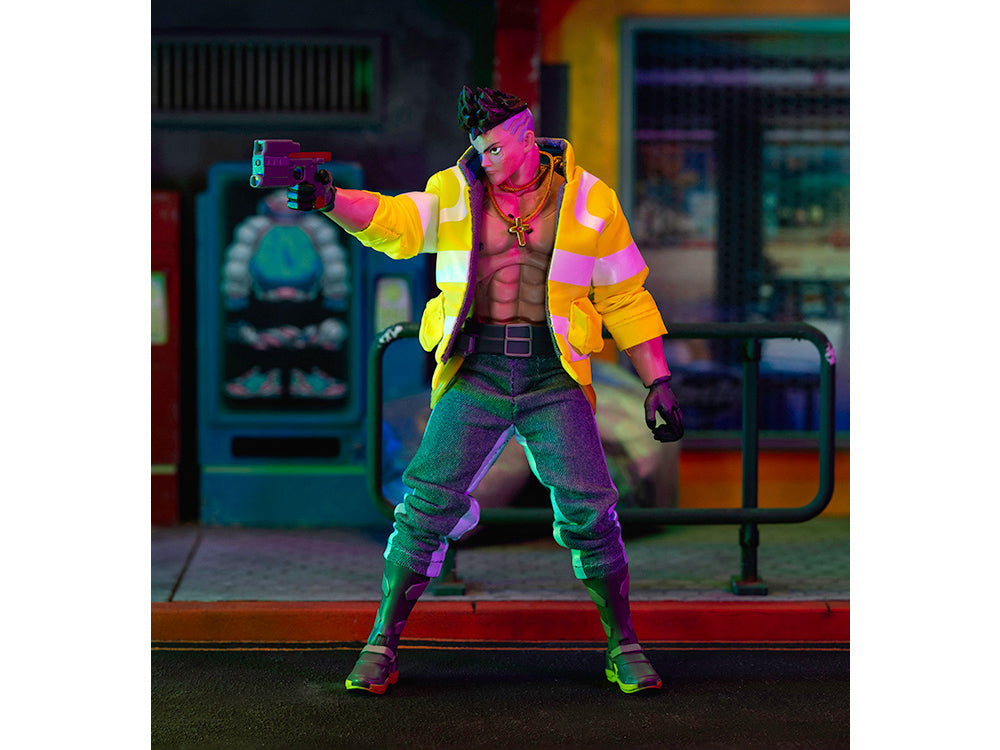 David Martinez 6" Moveable Figure with Accessories and Alternate Head and Hands "Cyberpunk: Edgerunners" (2022) TV Series Model by Jada - image 3