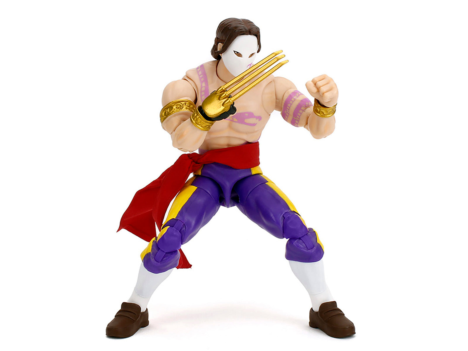 Vega 6" Moveable Figure with Alternate Head and Limbs "Ultra Street Fighter II: The Final Challengers" (2017) Video Game Model by Jada - image 2