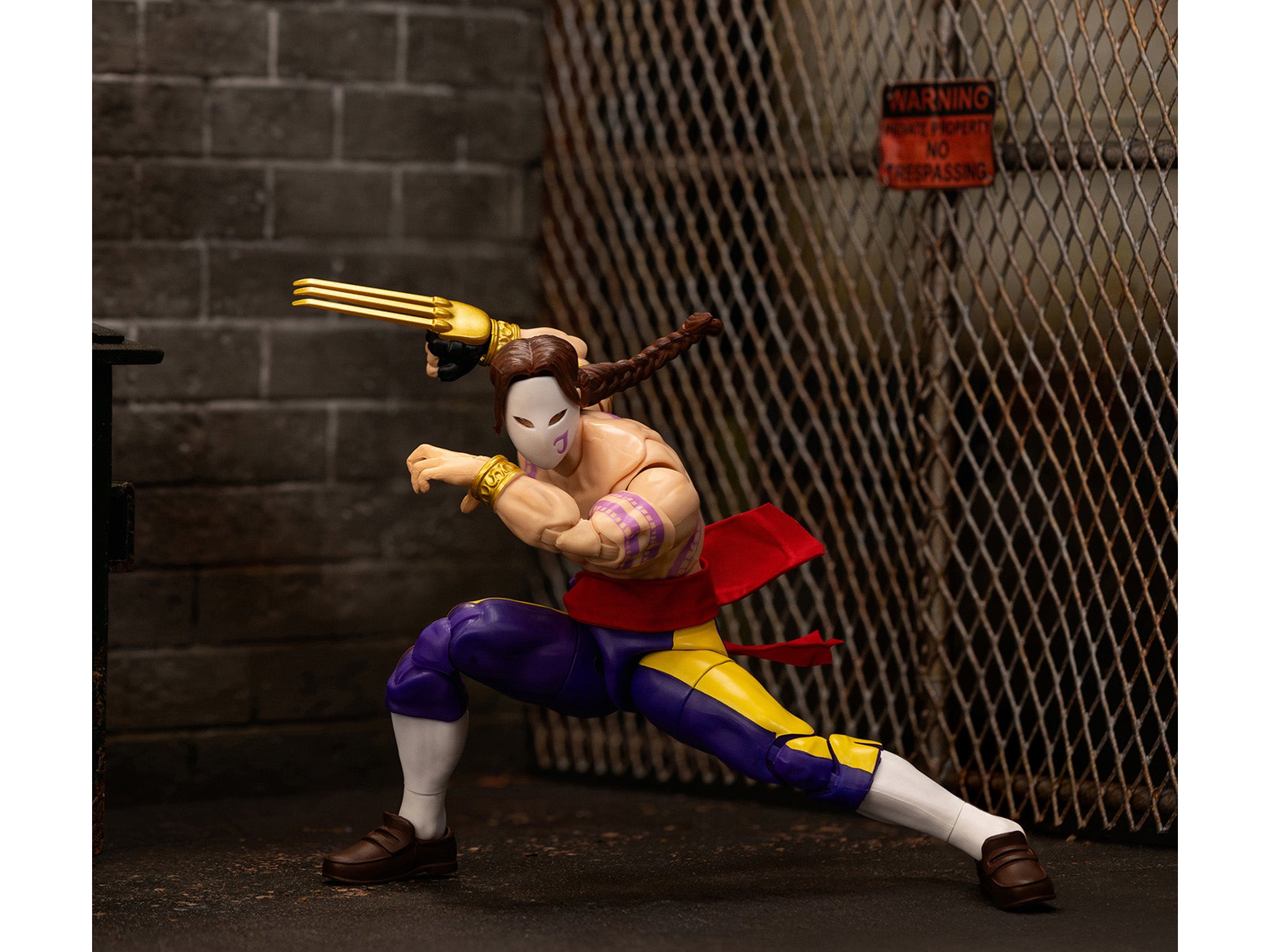 Vega 6" Moveable Figure with Alternate Head and Limbs "Ultra Street Fighter II: The Final Challengers" (2017) Video Game Model by Jada - image 3
