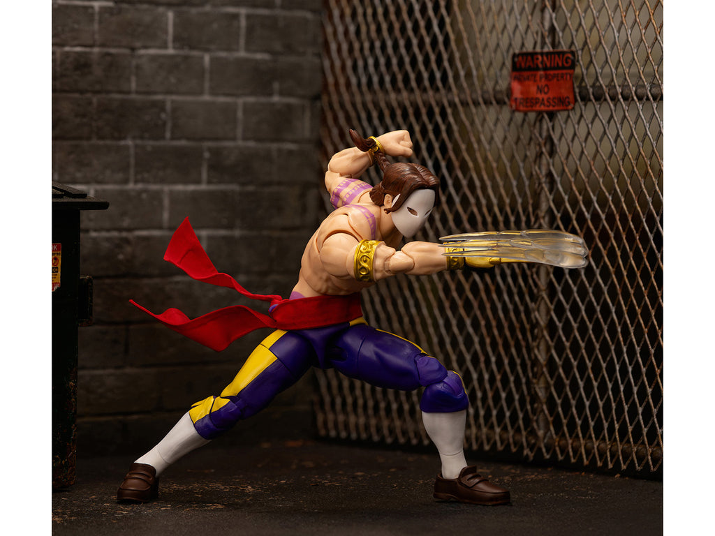 Vega 6" Moveable Figure with Alternate Head and Limbs "Ultra Street Fighter II: The Final Challengers" (2017) Video Game Model by Jada - image 4