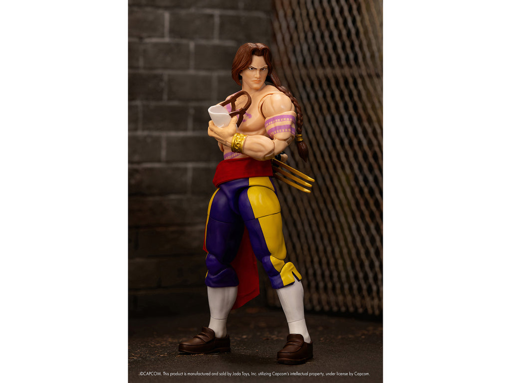 Vega 6" Moveable Figure with Alternate Head and Limbs "Ultra Street Fighter II: The Final Challengers" (2017) Video Game Model by Jada - image 5