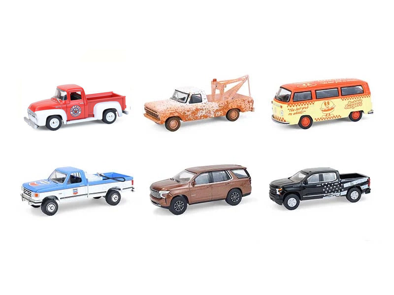 "Blue Collar Collection" Series 14 Set of 6 pieces 1/64 Diecast Model Cars by Greenlight - image 2