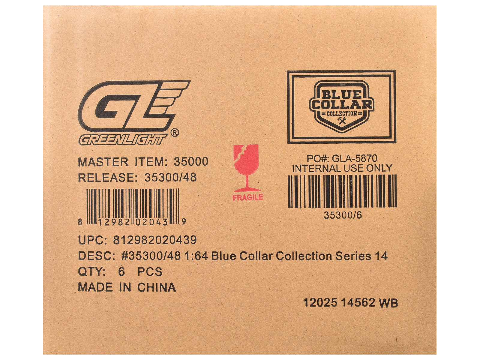 "Blue Collar Collection" Series 14 Set of 6 pieces 1/64 Diecast Model Cars by Greenlight - image 3
