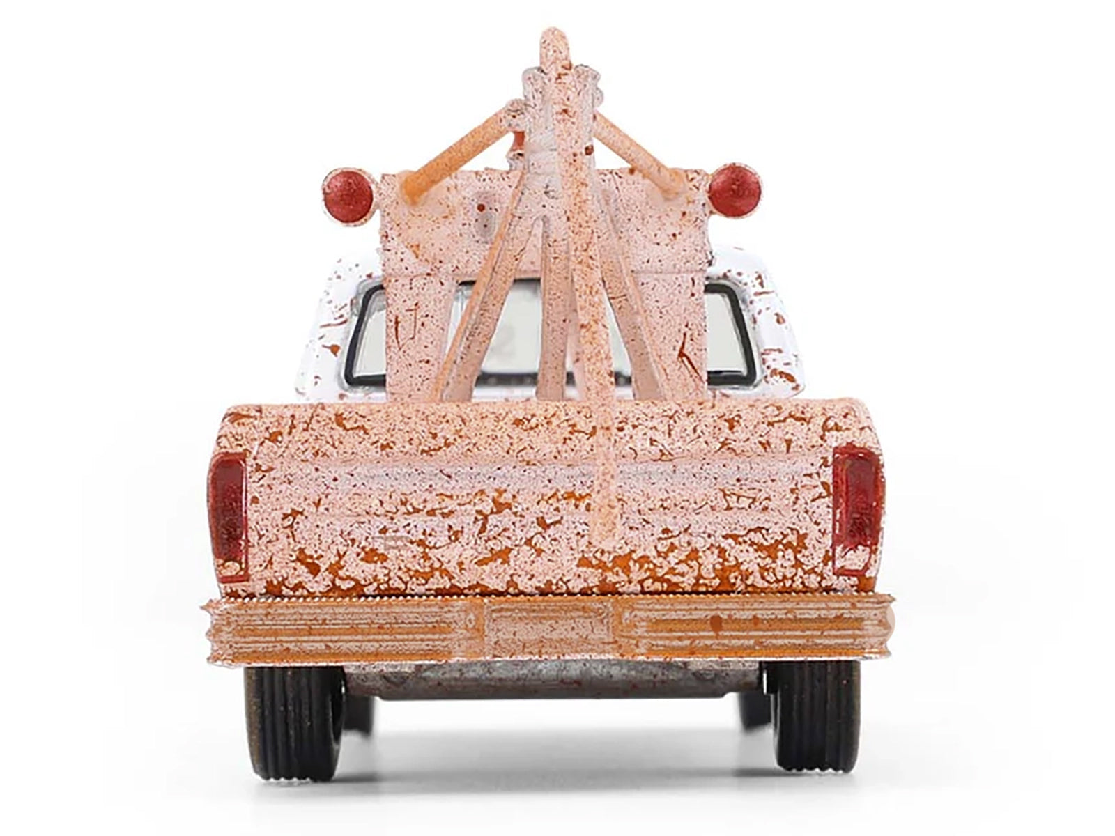 1973 Ford F-100 Tow Truck White (Weathered) "Blue Collar Collection" Series 14 1/64 Diecast Model Car by Greenlight - image 5