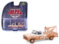 1973 Ford F-100 Tow Truck White (Weathered) "Blue Collar Collection" Series 14 1/64 Diecast Model Car by Greenlight