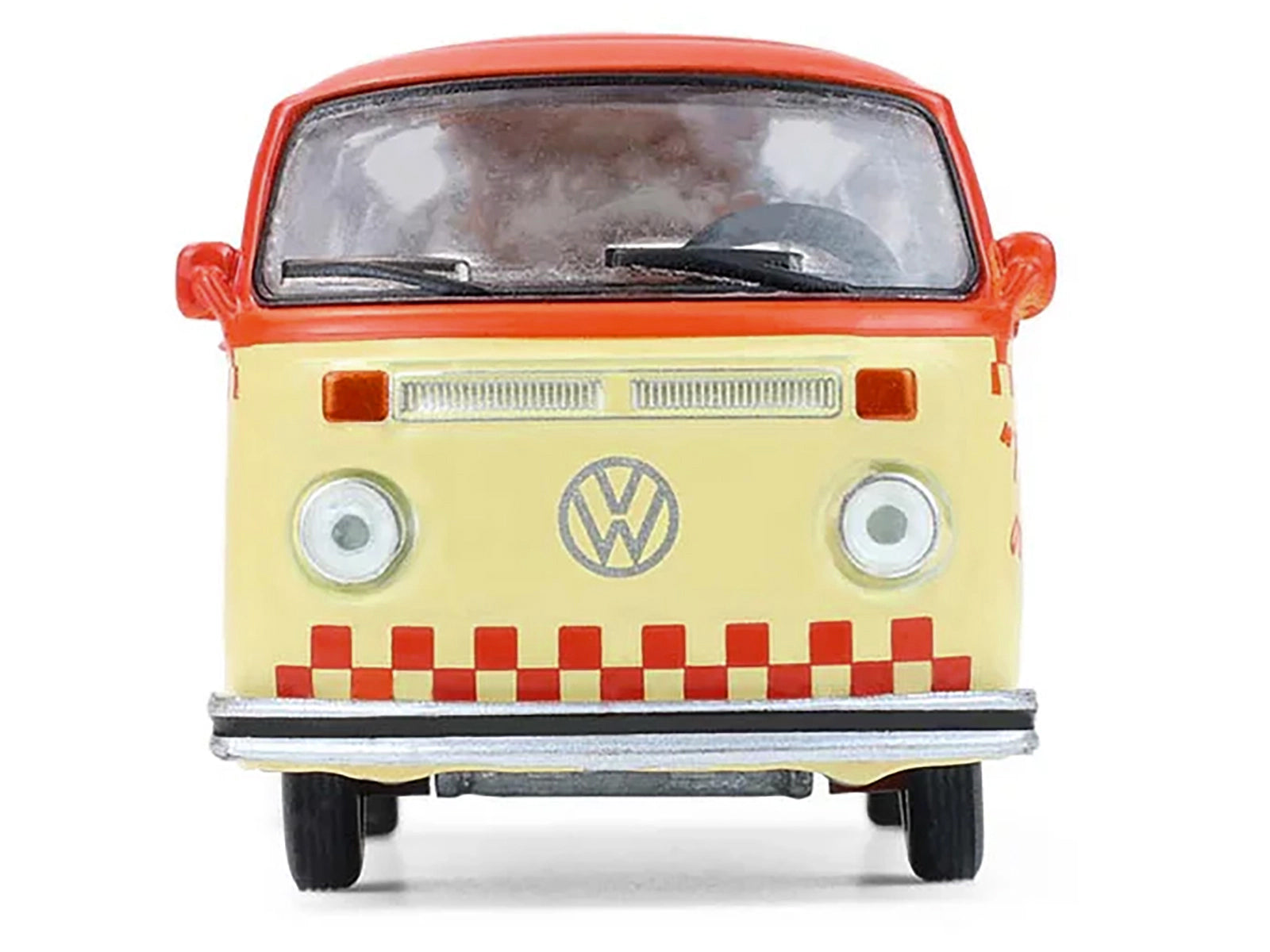 1975 Volkswagen Type 2 Van "Bubbie Burgers Food Truck" Orange and Cream "Blue Collar Collection" Series 14 1/64 Diecast Model Car by Greenlight - image 4