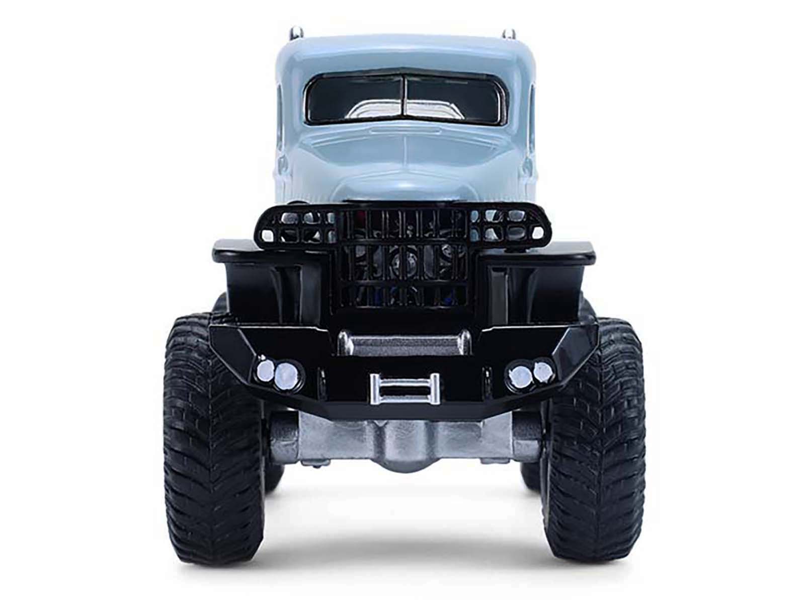 1941 Military Half Ton 4x4 Truck Slate Blue "All Terrain" Series 17 1/64 Diecast Model Car by Greenlight - image 4