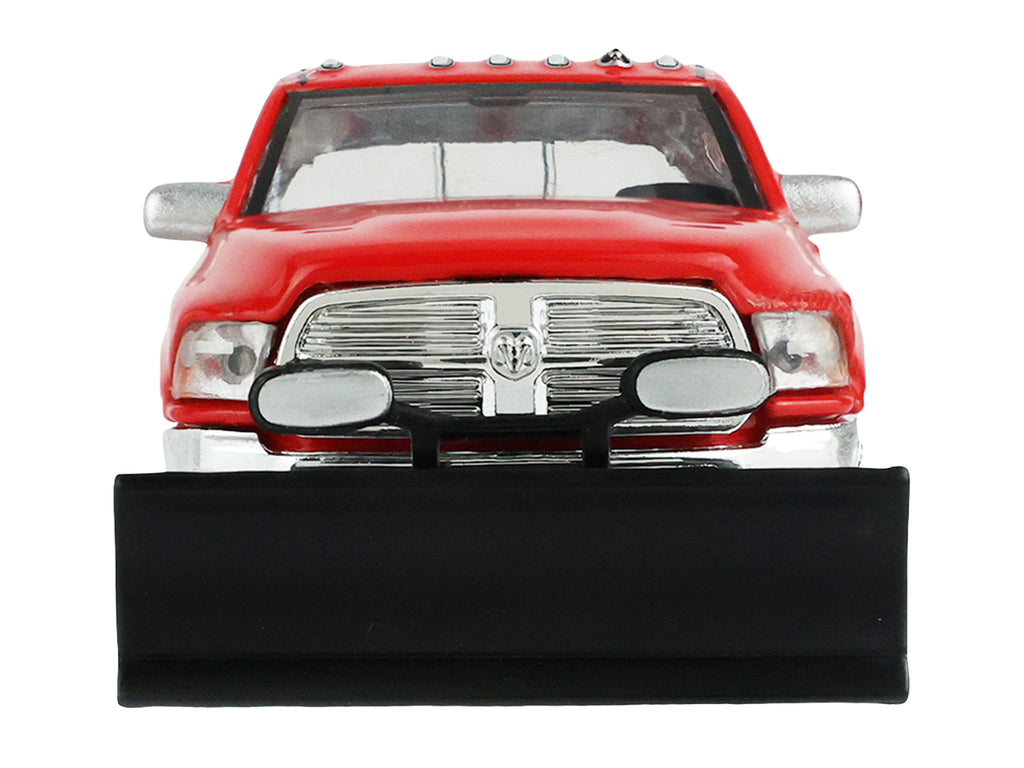 2016 Ram 2500 Pickup Truck with Salt Spreader and Snow Plow Agriculture Red "Blue Collar Collection" Series 15 1/64 Diecast Model Car by Greenlight - image 4