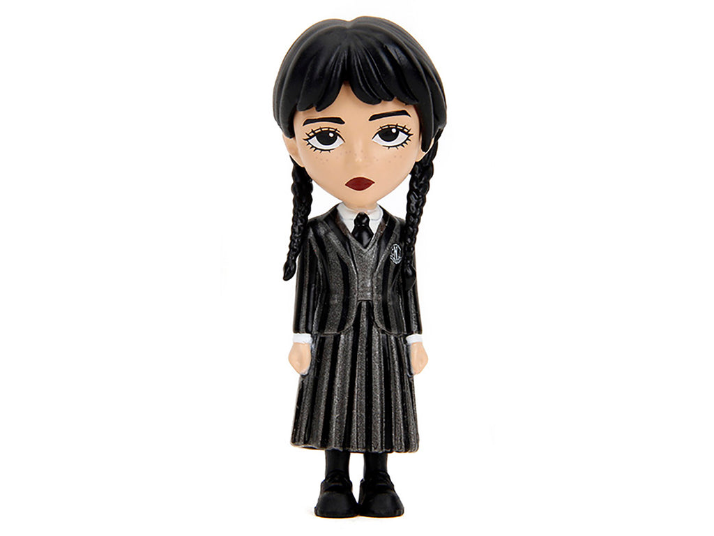 Set of 4 Diecast Figures "Wednesday" (2022-Current) TV Series "Metalfigs" Series Diecast Models by Jada - image 2