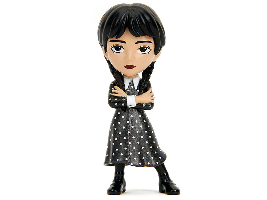 Set of 4 Diecast Figures "Wednesday" (2022-Current) TV Series "Metalfigs" Series Diecast Models by Jada - image 5