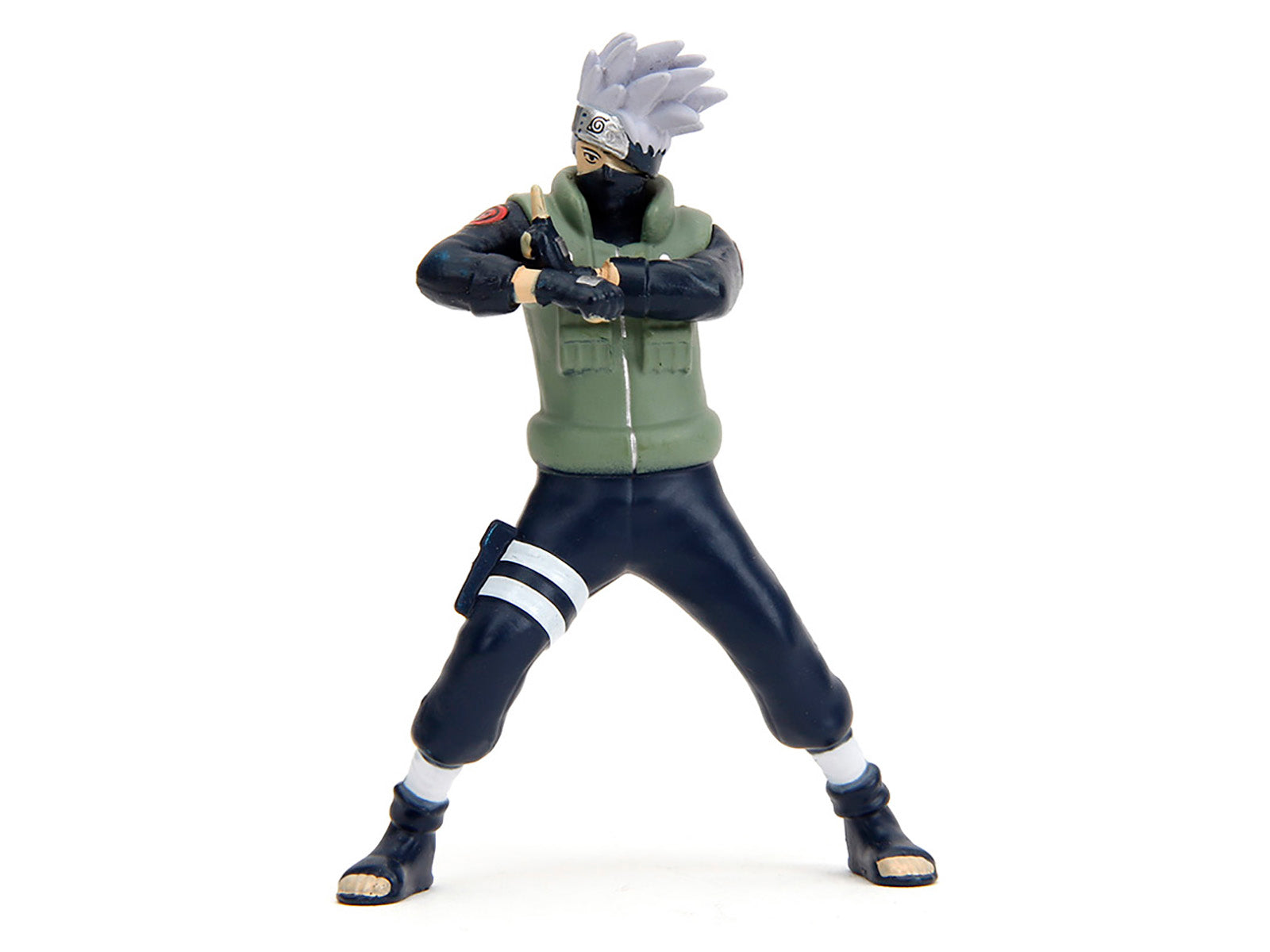 1993 Mazda RX-7 Dark Blue with Graphics and Kakashi Hatake Diecast Figure "Naruto Shippuden" (2009-2017) TV Series "Anime Hollywood Rides" Series 1/24 Diecast Model Car by Jada - image 5