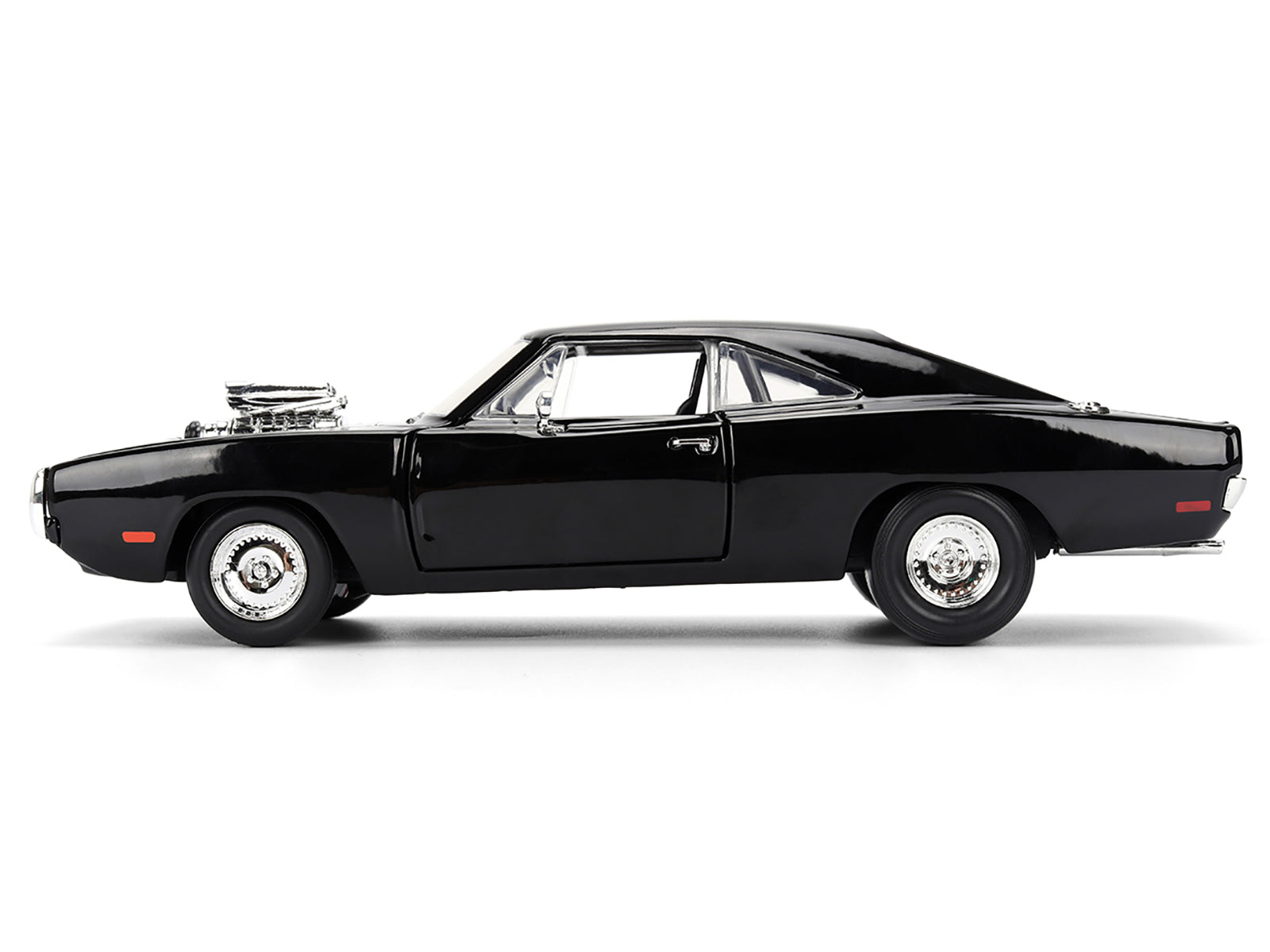 Dom's 1970 Dodge Charger R/T Black "F9" (2021) Movie "Fast & Furious" Series 1/24 Diecast Model Car by Jada - image 3