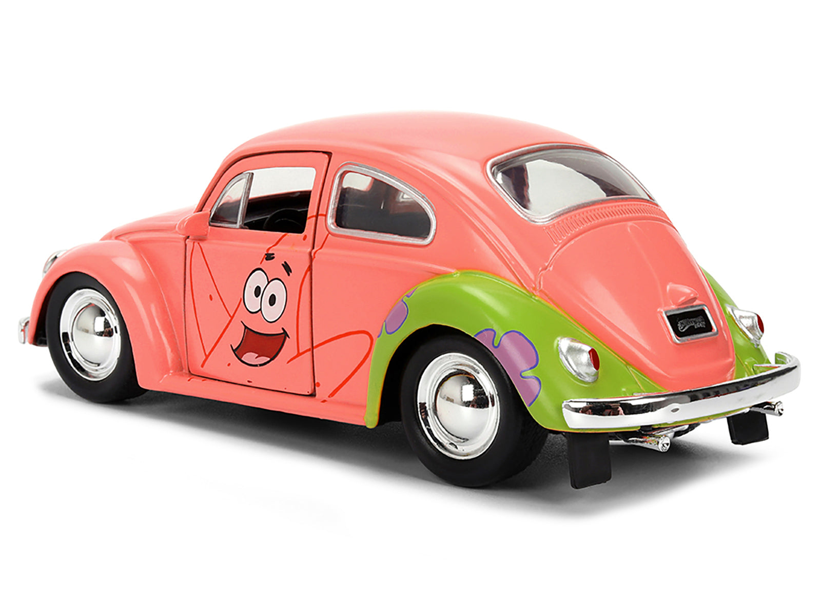 1959 Volkswagen Beetle "Patrick Star" Livery Pink "SpongeBob SquarePants" (1999-Current) TV Series "Hollywood Rides" Series 1/32 Diecast Model Car by Jada - image 4