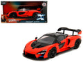 McLaren Senna Red and Black "Fast X" (2023) Movie "Fast & Furious" Series 1/24 Diecast Model Car by Jada