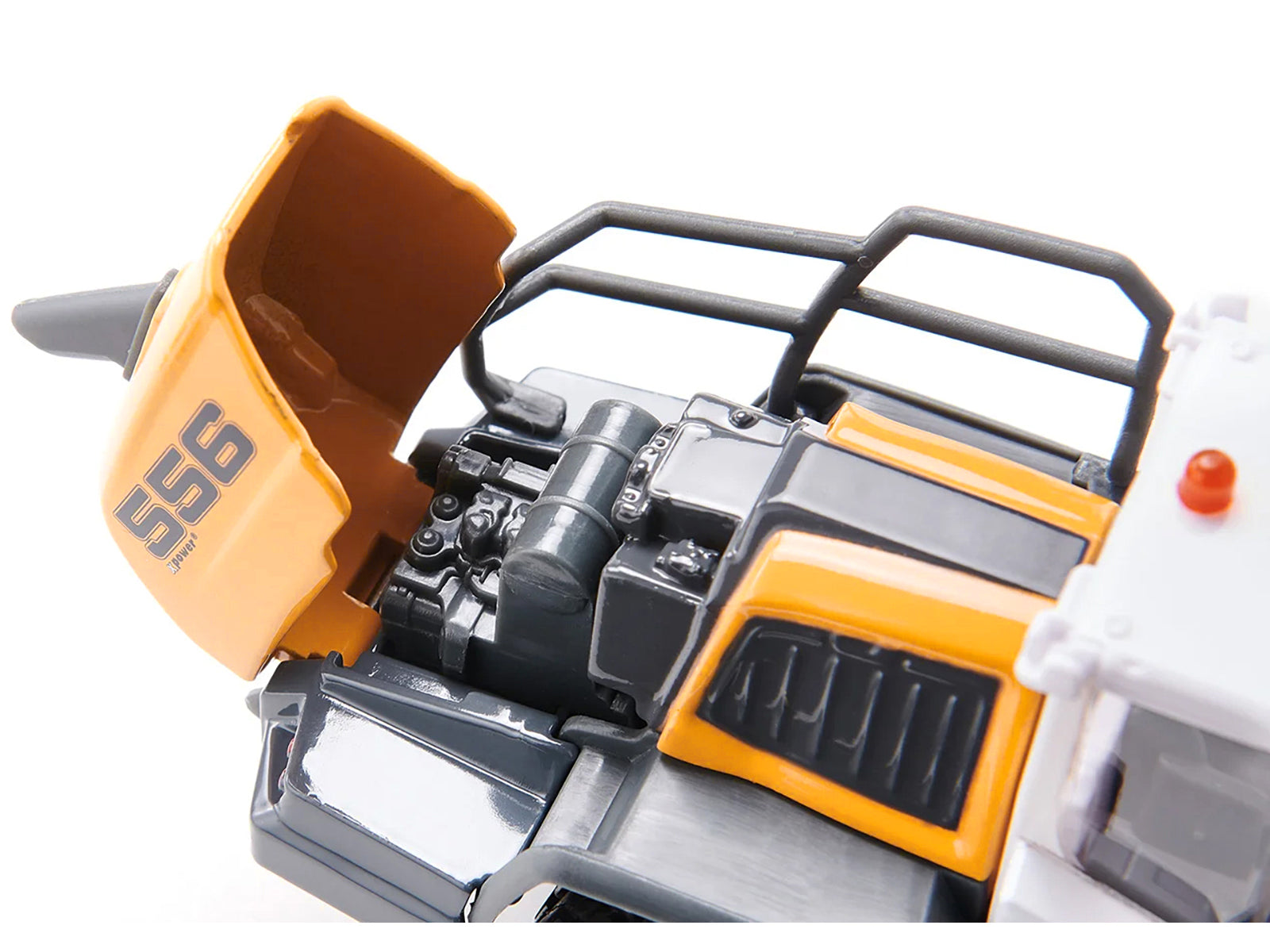 Liebherr L556 Wheel Loader Yellow with White Cabin 1/50 Diecast Model by Siku - image 5
