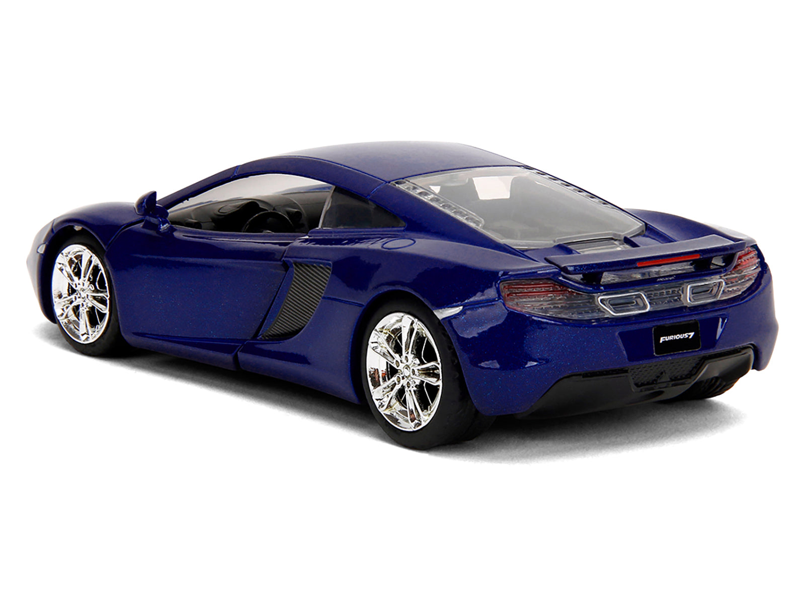 McLaren MP4.12C Blue Metallic "Furious 7" (2015) Movie "Fast & Furious" Series 1/32 Diecast Model Car by Jada - image 5