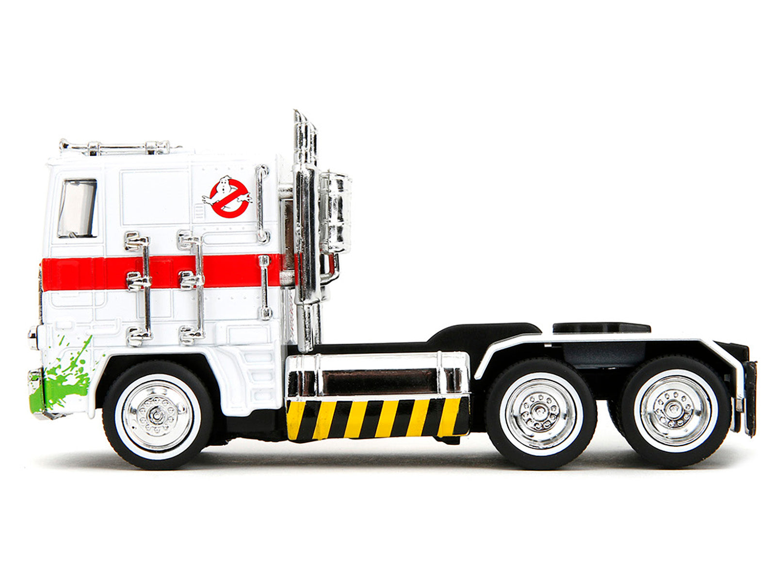 G1 Autobot Optimus Prime Truck White with Robot on Chassis from "Transformers" TV Series - "Ghostbusters" (1984) Movie Crossover "Hollywood Rides" Series Diecast Model by Jada - image 2