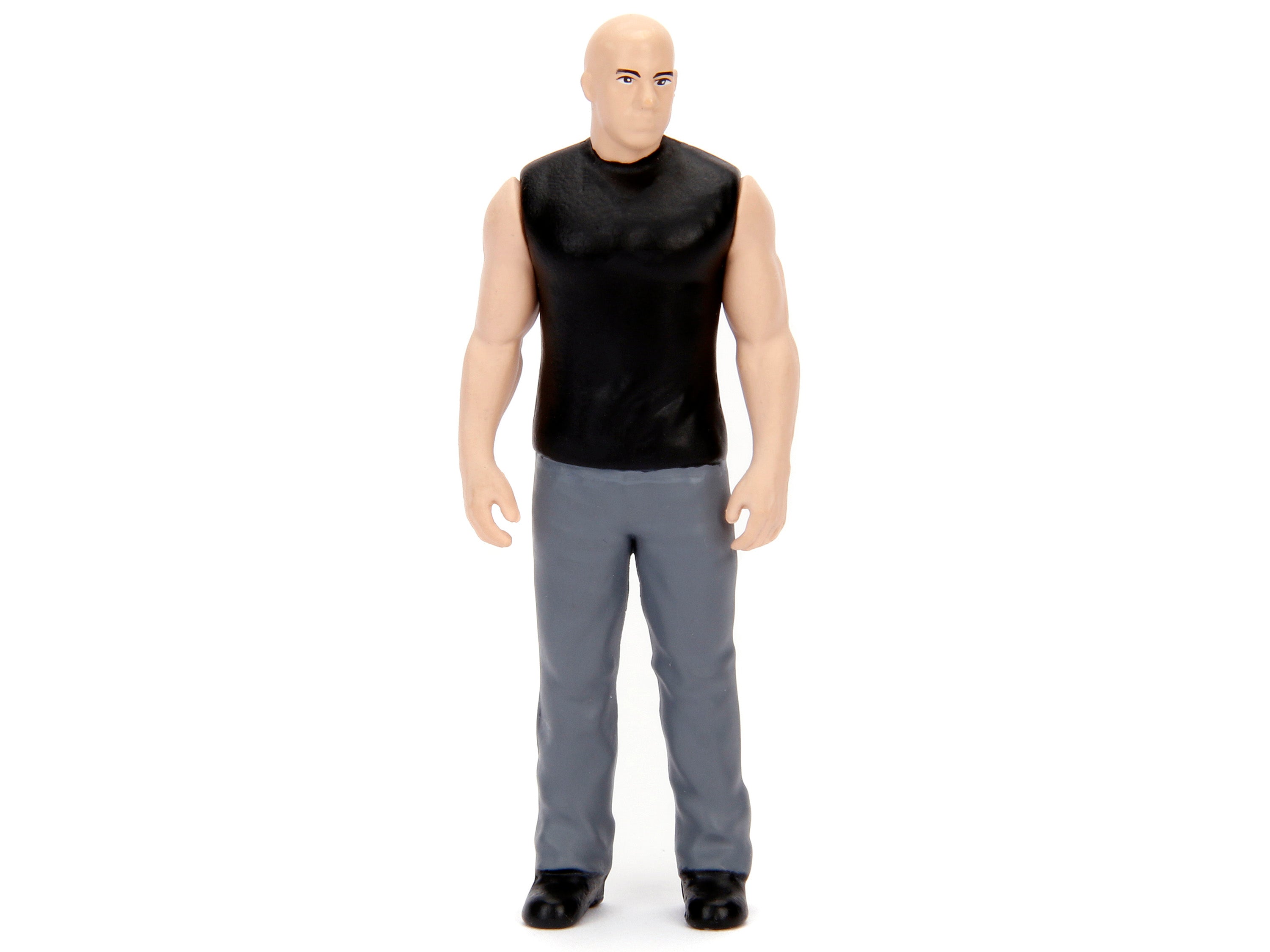 Model Kit Dodge Charger R/T Black and Dom Diecast Figure "Fast & Furious" Movie "Build N' Collect" Series 1/24 Diecast Model Car by Jada - image 5