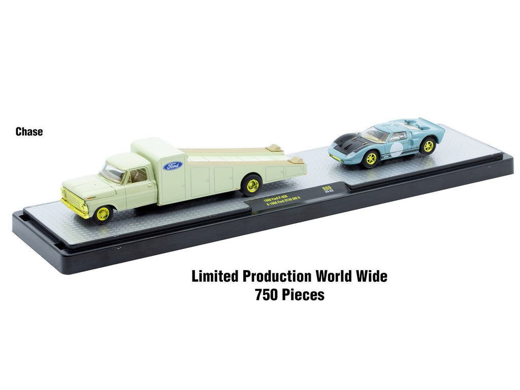 Auto Haulers Set of 3 Trucks Release 89 Limited Edition to 8000 pieces Worldwide 1/64 Diecast Models by M2 Machines - image 3