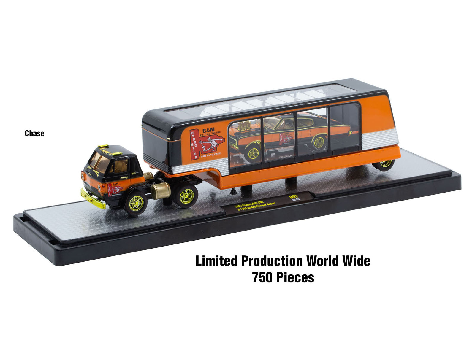 Auto Haulers Set of 3 Trucks Release 91 Limited Edition to 8000 pieces Worldwide 1/64 Diecast Model Cars by M2 Machines - image 3