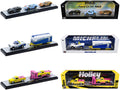 Auto Haulers Set of 3 Trucks Release 98 Limited Edition to 9400 pieces Worldwide 1/64 Diecast Model by M2 Machines