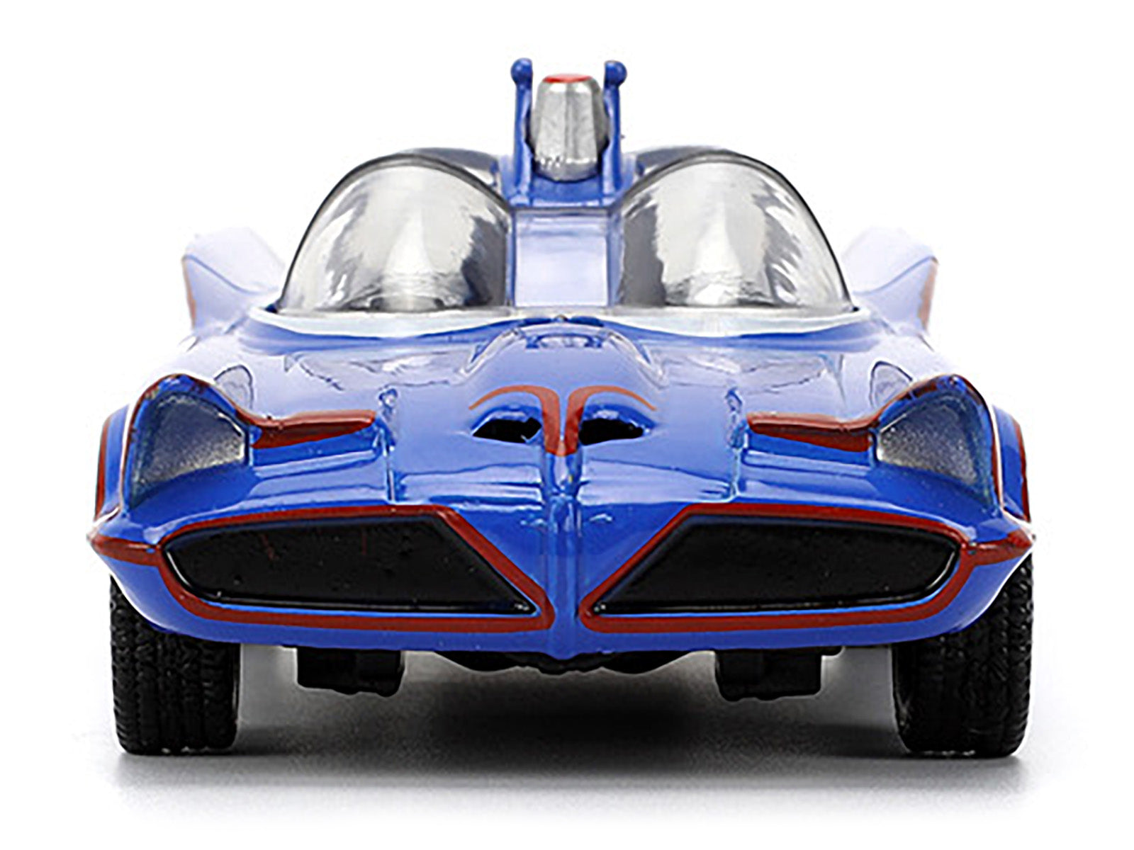 1966 Batmobile Blue "Batman" (1966-1968) Classic TV Series "Hollywood Rides" Series 1/32 Diecast Model Car by Jada - image 5