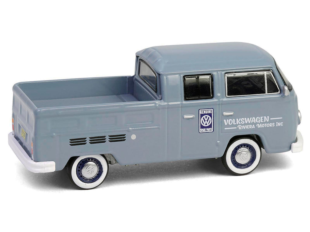 1978 Volkswagen Type 2 Double Cab Pickup Truck "Volkswagen Service" Gray "Club Vee-Dub" Series 20 1/64 Diecast Model Car by Greenlight - image 3
