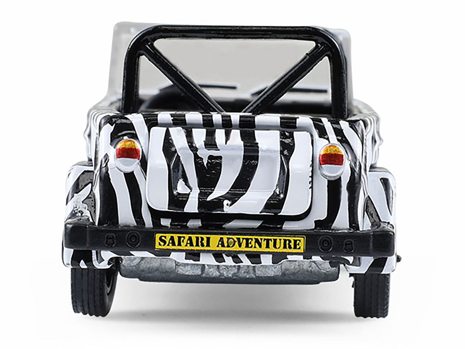 1974 Volkswagen Thing (Type 181) "Safari Adventure" Black and White Zebra Stripes "Club Vee-Dub" Series 21 1/64 Diecast Model Car by Greenlight - image 5