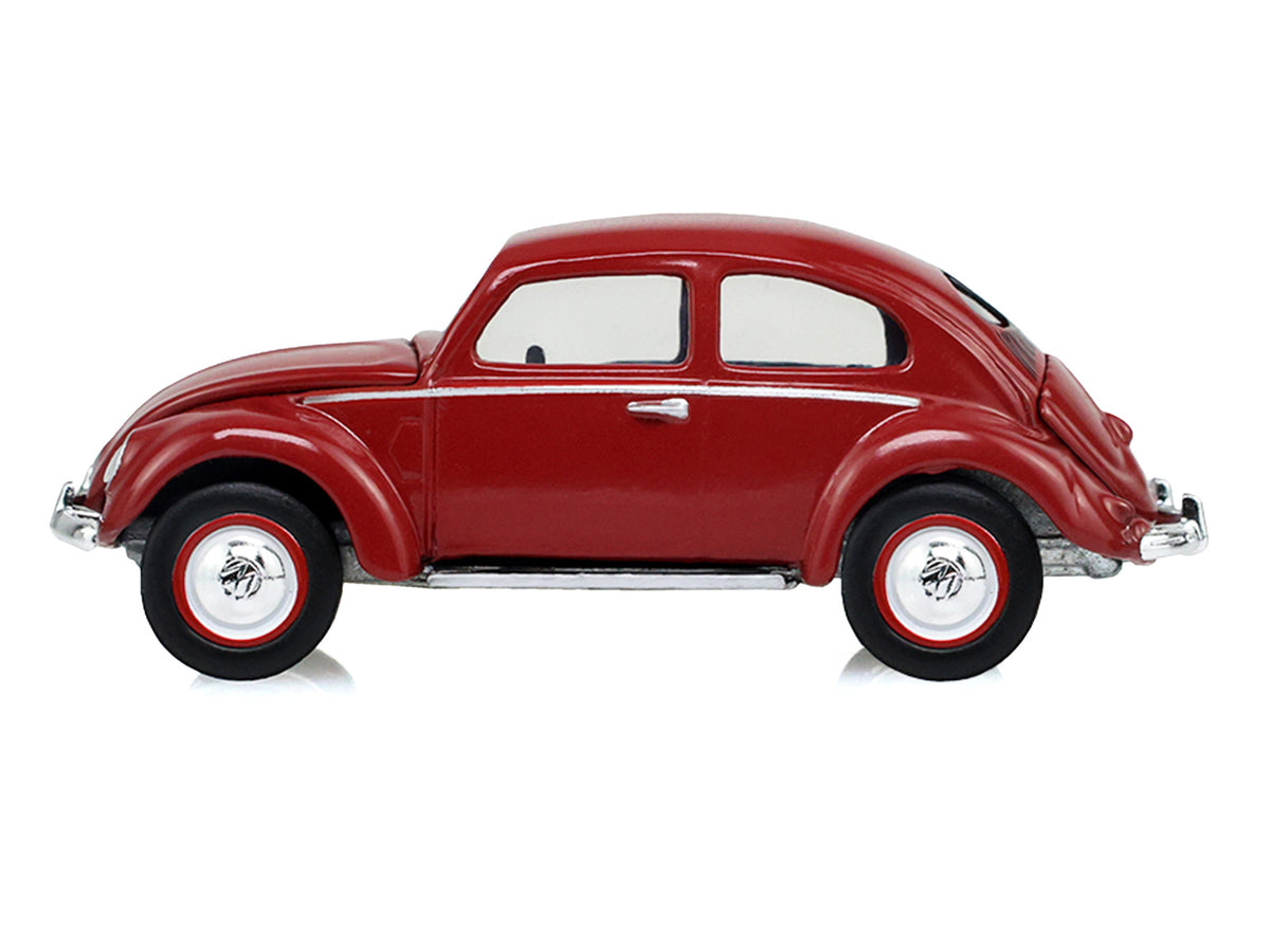 1953 Volkswagen Beetle Split Rear Window Dark Red "Club Vee-Dub" Series 22 1/64 Diecast Model Car by Greenlight - image 2
