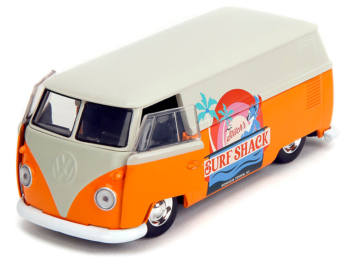 1961 Volkswagen Bus "Stitch's Surf Shack" Orange and Gray "Disney's Stitch" "Hollywood Rides" Series 1/32 Diecast Model Car by Jada - image 2