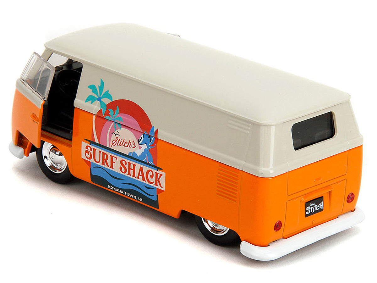 1961 Volkswagen Bus "Stitch's Surf Shack" Orange and Gray "Disney's Stitch" "Hollywood Rides" Series 1/32 Diecast Model Car by Jada - image 5