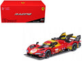Ferrari 499P #50 Antonio Fuoco - Miguel Molina - Nicklas Nielsen "Ferrari AF Corse" Winner "24 Hours of Le Mans" (2024) "Racing" Series 1/43 Diecast Model Car by Bburago