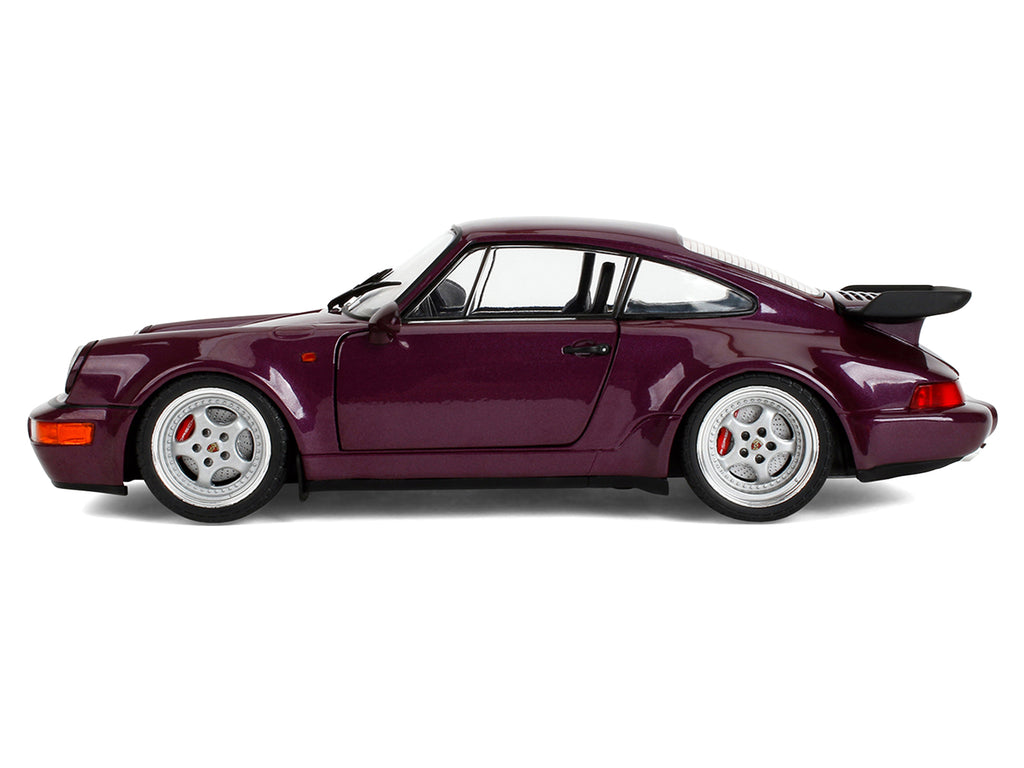 Porsche 911 3.6 Turbo Purple Metallic "Pink Slips" Series 1/18 Diecast Model Car by Jada