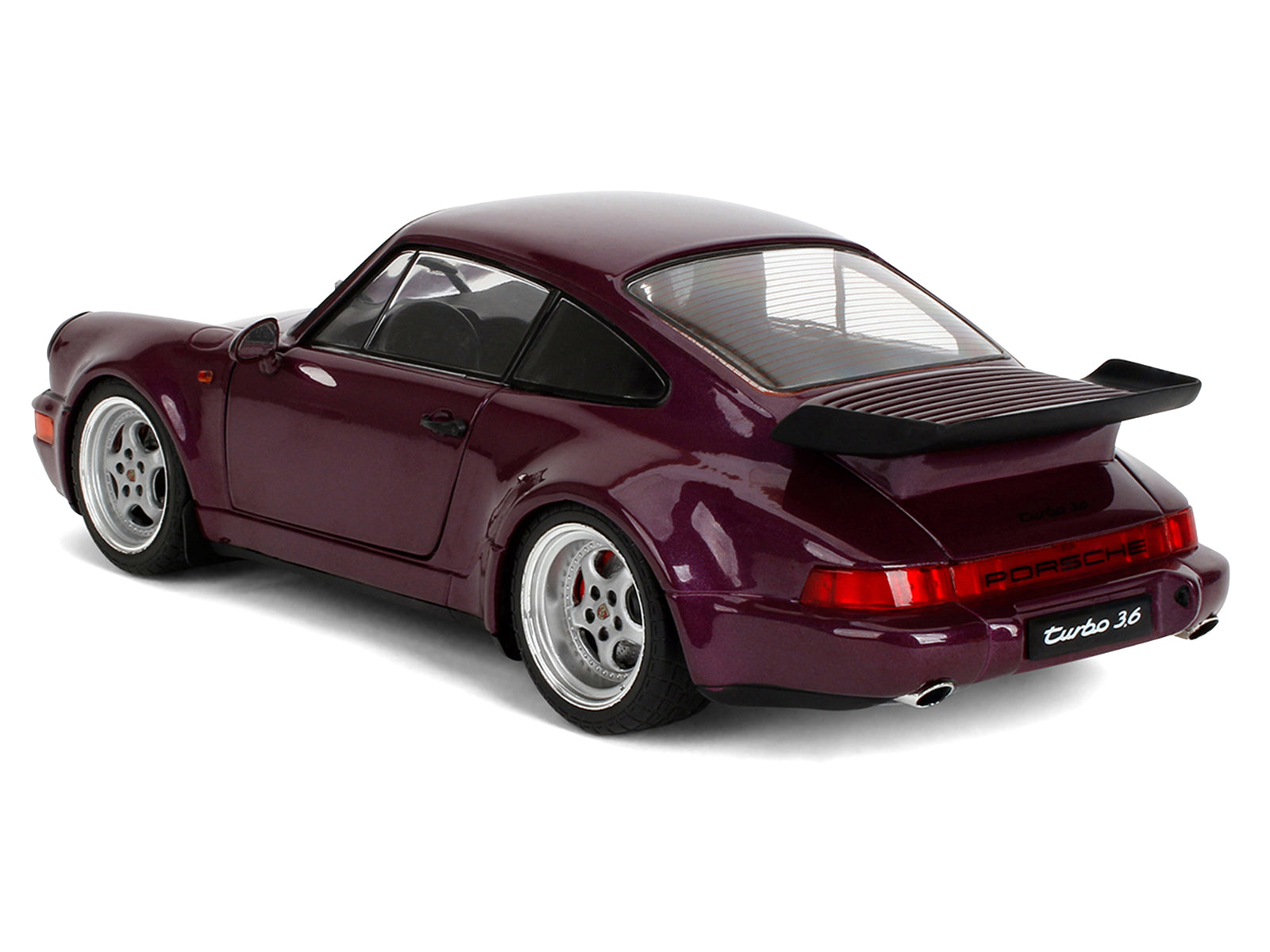 Porsche 911 3.6 Turbo Purple Metallic "Pink Slips" Series 1/18 Diecast Model Car by Jada