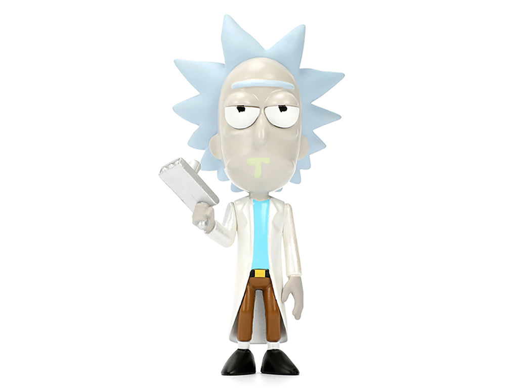 Set of 4 Diecast Figures "Rick and Morty" (2013-Current) TV Series "Metalfigs" Series Diecast Models by Jada - image 2