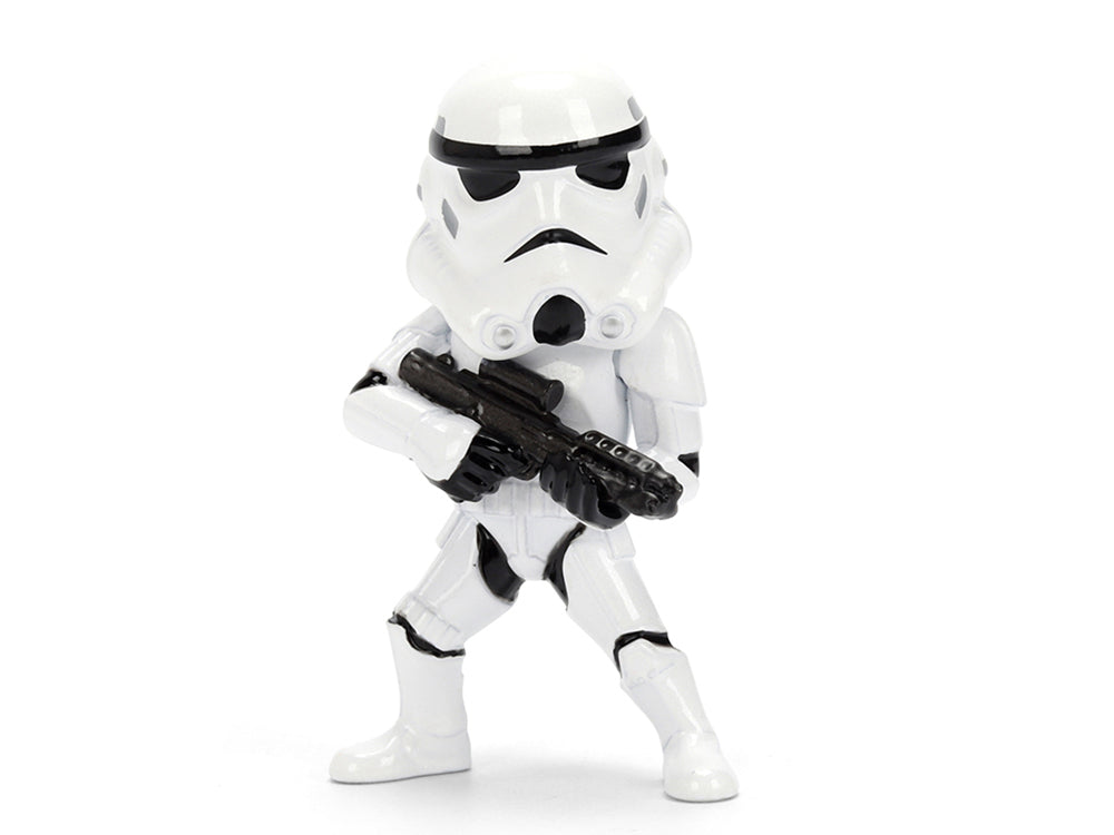 Set of 4 Diecast Figures "Star Wars" Movie Franchise "Metalfigs" Series Diecast Models by Jada - image 3