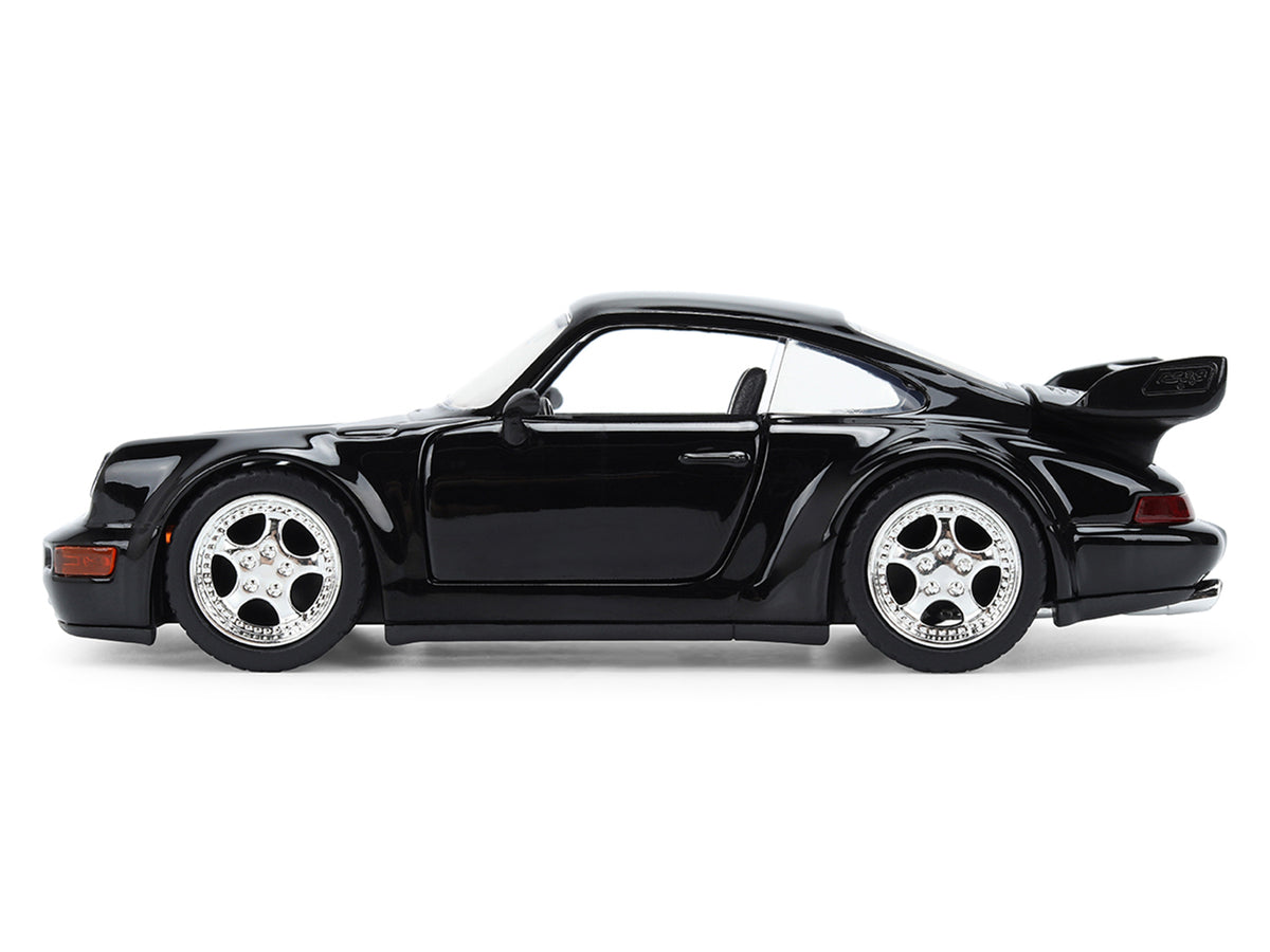 Porsche 911 Carrera RS 3.8 (964) Black "The Fast and the Furious: Tokyo Drift" (2006) Movie "25 Years of Fast & Furious" Series 1/32 Diecast Model Car by Jada