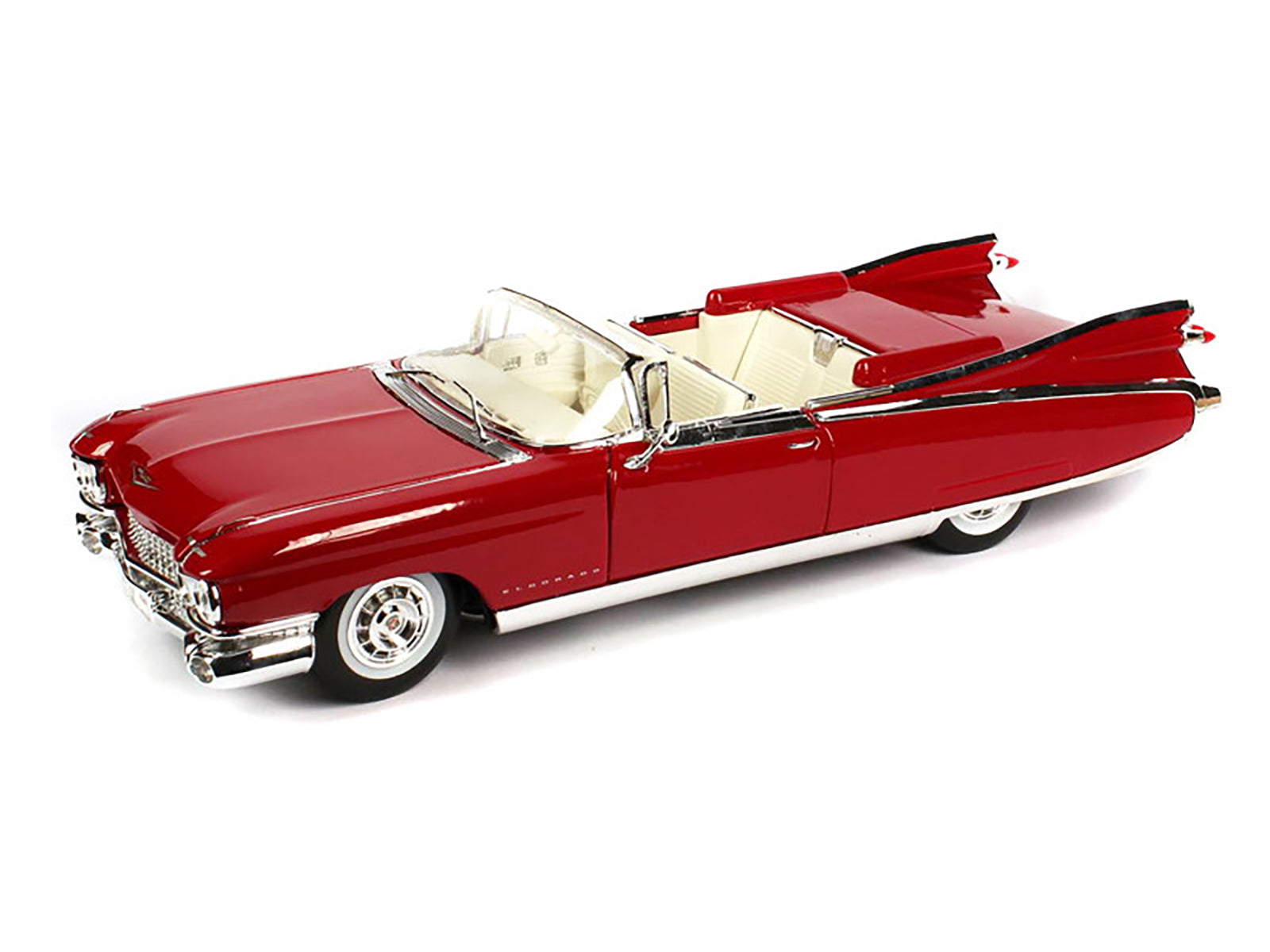 1959 Cadillac Eldorado Biarritz Red 1/18 Diecast Model Car by Maisto - image 2