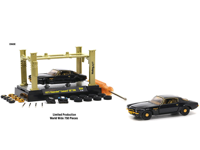Model Kit 4 piece Car Set Release 44 Limited Edition to 9400 pieces Worldwide 1/64 Diecast Model Cars by M2 Machines - image 2