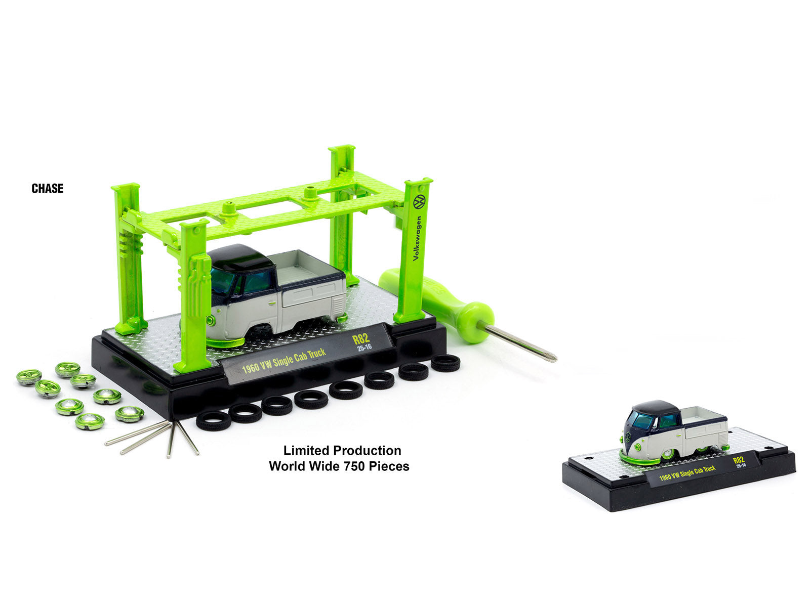 Model Kit 3 piece Car Set Release 82 Limited Edition to 8000 pieces Worldwide 1/64 Diecast Model Cars by M2 Machines - image 3