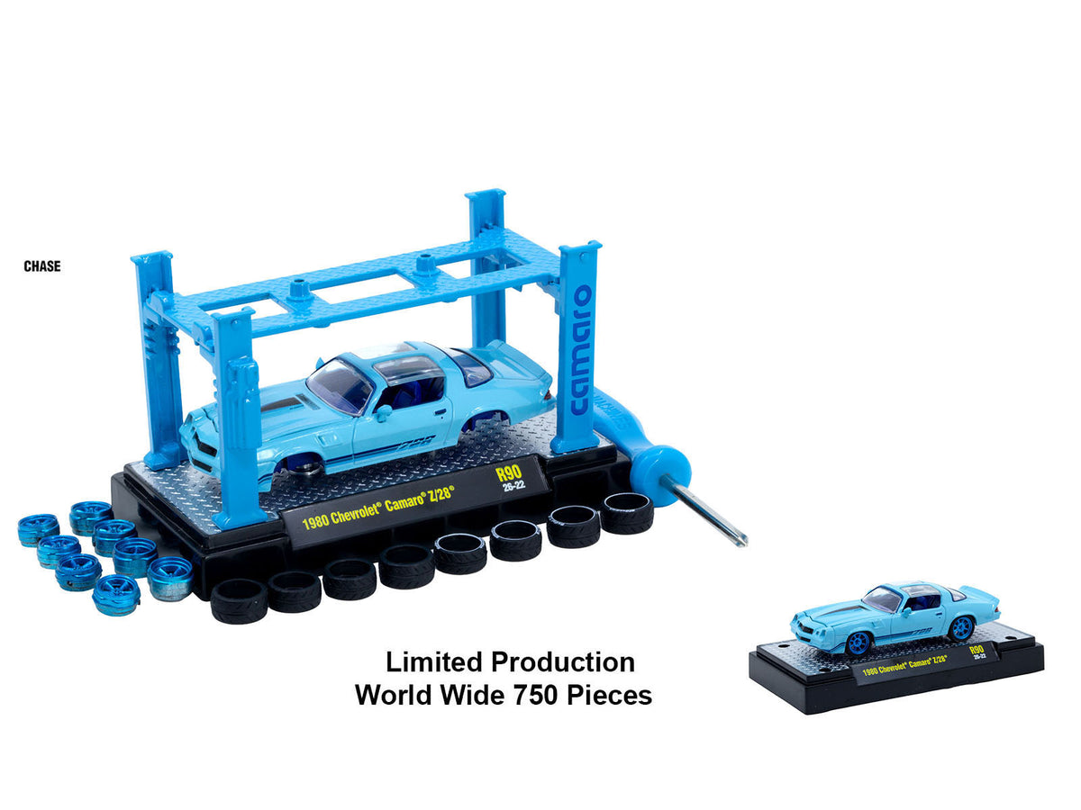 Model Kit 3 piece Car Set Release #90 Limited Edition to 6000 pieces Worldwide 1/64 Diecast Model Cars by M2 Machines - image 3