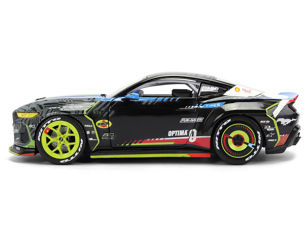 Ford Mustang RTR #25 Vaughn Gittin Jr. "Formula Drift PRO Championship" (2025) with Lights "RTR Vehicles" Series 1/24 Diecast Model Car by Jada - image 3