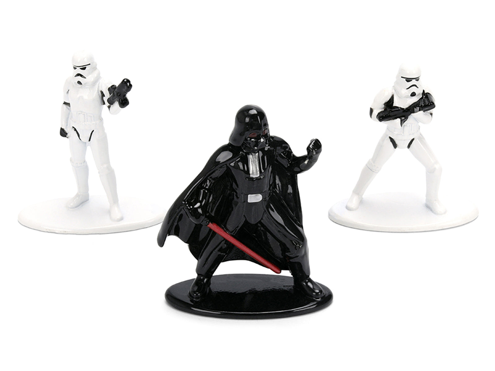 Set of 3 Diecast Figures "Star Wars" Movie Franchise "Nano Metalfigs" Series Diecast Models by Jada - image 3