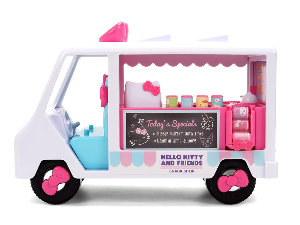 "Hello Kitty and Friends" Food Truck Set with 3 Figures Model by Jada