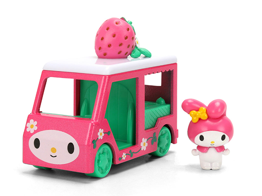 "Hello Kitty and Friends" Set of 4 Diecast Figures and Cars "Hollywood Rides" Series Diecast models by Jada - image 4