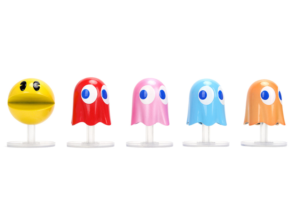 Set of 5 Diecast Figures "Pac-Man" (1980) Video Game "Metalfigs" Series Diecast Models by Jada - image 2