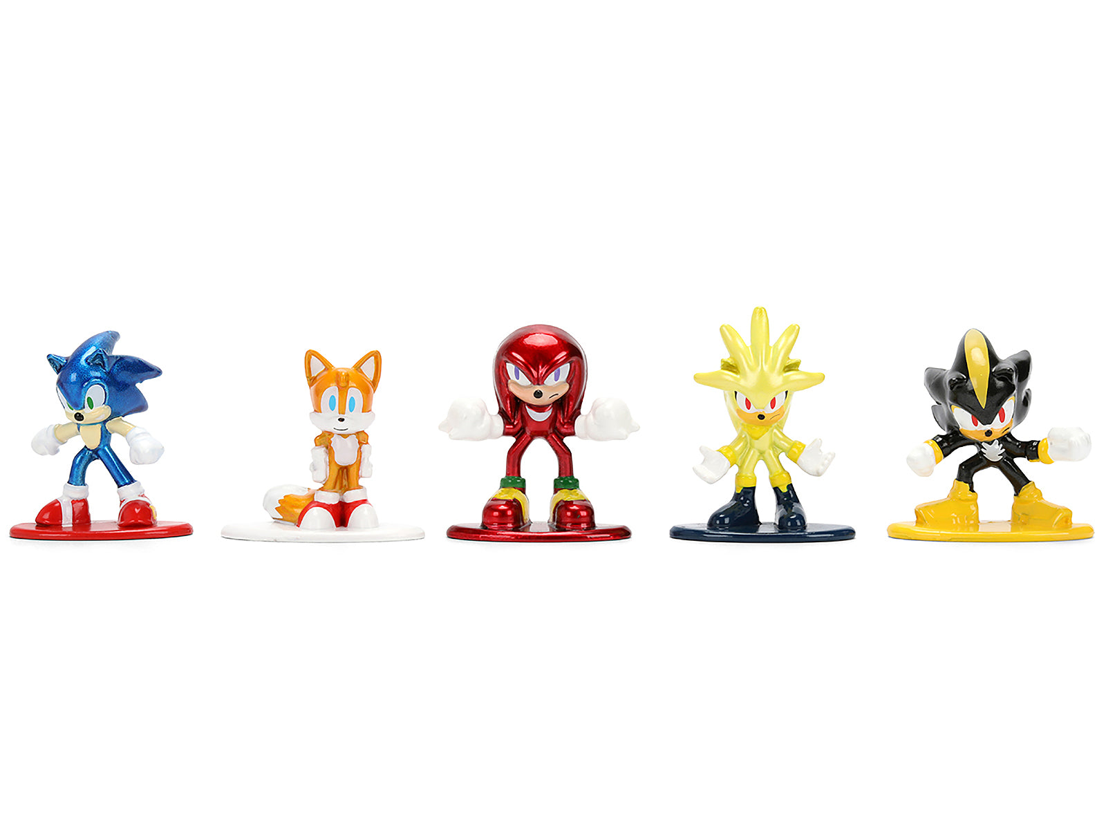 Set of 12 Diecast Figures "Sonic The Hedgehog" Video Games "Nano Metalfigs" Series Diecast Models by Jada - image 3